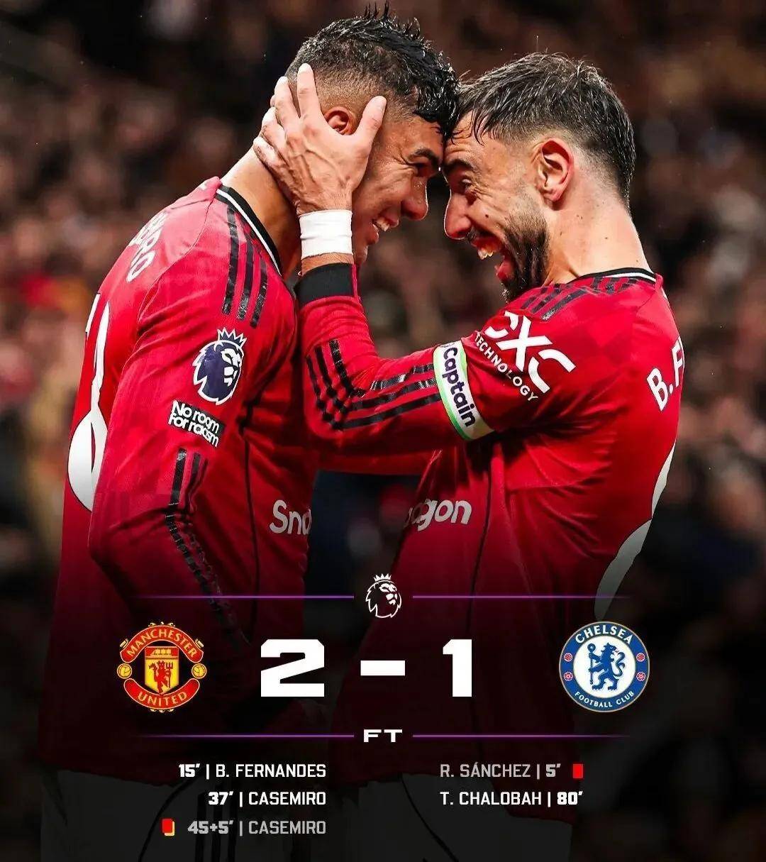 IM体育在线注册-英超曼联逆转击败切尔西,继续保持领先优势